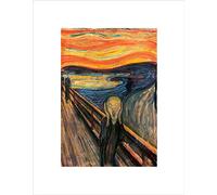 Wee Blue Coo Edvard Munch The Scream Old Master Picture Wall Art Print