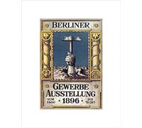 Wee Blue Coo Exhibition Trade Berlin Germany Vintage Advert Retro Wall Art Print