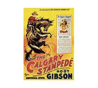 Wee Blue Coo Film Calgary Stampede Sport Rodeo Hoot Gibson Picture Wall Art Print