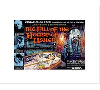 Wee Blue Coo Film Fall House Usher Edgar Allen Poe Horror Drama Price Art Wall Art Print