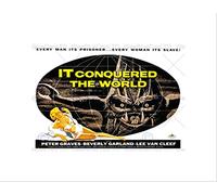 Wee Blue Coo Film It Conquered World Monster Horror Graves Van Cleef Art Wall Art Print