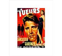 Wee Blue Coo Film Killers French Release Lancaster Gardner Crime Drama Art Wall Art Print