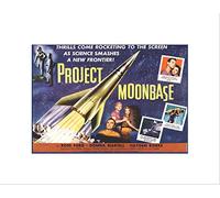 Wee Blue Coo Film Project Moonbase Sci Fi Adventure Drama Rocket Space Art Wall Art Print