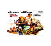 Wee Blue Coo Film Villa Rides Yul Brynner Robdert Mitchum Shooting Cowboys Wall Art Print