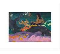 Wee Blue Coo GAUGUIN FRENCH FATATA TE MITI BY SEA BLACK FRAMED ART PRINT B12X5389