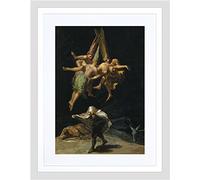 Wee Blue Coo Goya The Witches' Flight 9x7'' Framed Art Print F97x13888