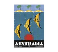 Wee Blue Coo Great Barrier Reef Queensland Australia Fish Picture Wall Art Print