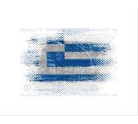 Wee Blue Coo Greek Flag Greece Grunge Illustration Picture Wall Art Print