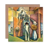 Wee Blue Coo GREETINGS CARD BIRTHDAY GIFT PAINTING SURREAL BEN BERLIN 1939