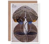 Wee Blue Coo Greetings Card Painting Geometry Hilma Af Klint No Date Untitled 02