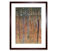 Wee Blue Coo Gustav Klimt Beech Grove I Old Master Painting Framed Wall Art Print