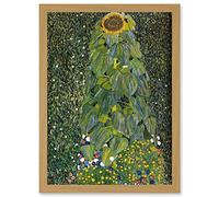 Wee Blue Coo Gustav Klimt The Sunflower 1907 Old Master Painting Artwork Framed A3 Wall Art Print