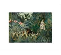 Wee Blue Coo Henri Rousseau French Equatorial Jungle Picture Wall Art Print