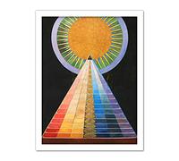 Wee Blue Coo Hilma Af Klint Altarpiece No 1 Group X Artwork Framed Wall Art Print 18X24 Inch