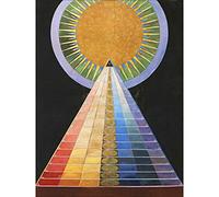Wee Blue Coo Hilma Af Klint Altarpiece No 1 Group X Large Wall Art Poster Print Thick Paper 18X24 Inch