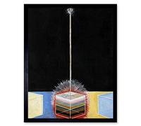 Wee Blue Coo Hilma Af Klint Group IX No 27 UW The Dove Abstract Art Print Framed Poster Wall Decor 12x16 inch