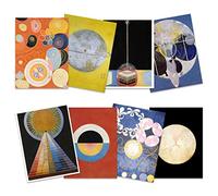 Wee Blue Coo Hilma Af Klint Modern Abstract Painting Symbols Wall Art Print Poster Home Decor Premium Pack of 8