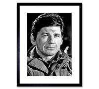 Wee Blue Coo Hollywood Publicity Shot Charles Bronson Framed Wall Art Print