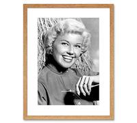 Wee Blue Coo Hollywood Publicity Shot Doris Day Framed Wall Art Print