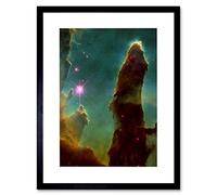 Wee Blue Coo Hubble Space Telescope Pillars Of Creation Framed Wall Art Print