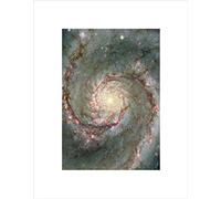 Wee Blue Coo Hubble Space Telescope The Heart Whirlpool Galaxy Wall Art Print