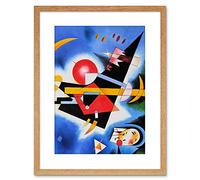 Wee Blue Coo IM BLAU IN BLUE BY WASSILY KANDINSKY FRAMED ART PRINT F97X10379