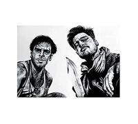 Wee Blue Coo Inglorious Basterds Brad Pitt W Maguire Wall Art Print