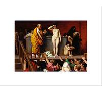Wee Blue Coo Interior Portrait Historic Rome Gerome Slave Market Wall Art Print