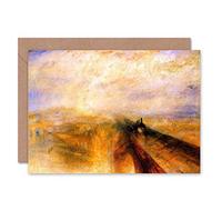 Wee Blue Coo J. M. W. TURNER RAIN STEAM SPEED GREAT WESTERN RAILWAY GREETINGS CARD