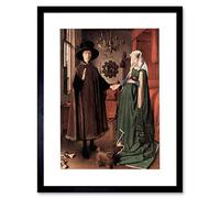 Wee Blue Coo Jan Van Eyck Arnolfini Wedding Old Master Painting Framed Print Picture F12X451