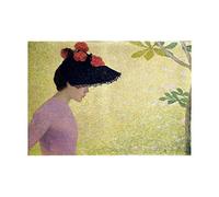 Wee Blue Coo Jeune Fille De Profil 1891 Aristide Bonaventure Maillol Wall Art Print