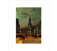Wee Blue Coo John Atkinson Grimshaw Blackman Street London 1885 Wall Art Print