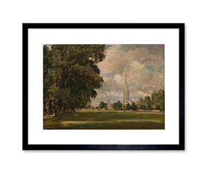 Wee Blue Coo JOHN CONSTABLE BRITISH SALISBURY CATHEDRAL LOWER MARSH CLOSE ART PRINT B12X5303