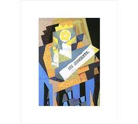 Wee Blue Coo Juan Gris Newspapers Fruit Bowl Old Master Wall Art Print