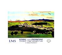 Wee Blue Coo Kendal Cumbria England Lake District Valley Picture Wall Art Print