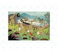 Wee Blue Coo Kids Schneewittchen Meggendorfer Snow White Glass Wall Art Print