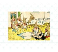 Wee Blue Coo Kids Schneewittchen Meggendorfer Snow White Wall Art Print