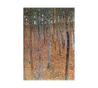 Wee Blue Coo Klimt Beech Grove I Old Master Painting Picture Wall Art Print