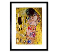 Wee Blue Coo Klimt The Kiss Old Master Art Picture Framed Wall Art Print