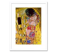Wee Blue Coo Klimt The Kiss Old Master Art Picture Framed Wall Art Print