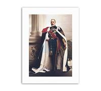 Wee Blue Coo Lander King George V England Painting Portrait Canvas Art Print