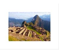 Wee Blue Coo LANDSCAPE MACHU PICCHU ANCIENT PERU MAYA BLACK FRAMED ART PRINT PICTURE B12X4771