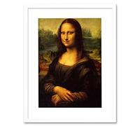 Wee Blue Coo Leonardo Da Vinci Mona Lisa Painting Framed Print Picture F12X479