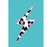 Wee Blue Coo Leopard Blue And Purple Solid Strong Art Print Canvas Premium Wall Decor Poster