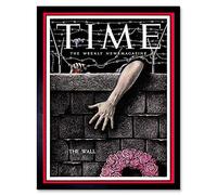 Wee Blue Coo Magazine 1961 Time Berlin Art Print Framed Poster Wall Decor 12X16 Inch