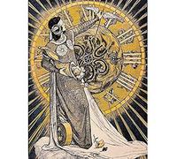 Wee Blue Coo Magazine Cover Jugend Clock Nouveau Unframed Wall Art Print Poster Home Decor Premium