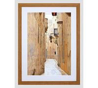 Wee Blue Coo Mdina Malta Historic Narrow Back Street Picture Framed Wall Art Print