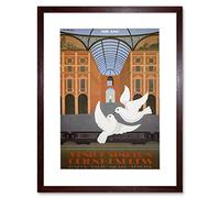 Wee Blue Coo Milan Italy Orient Express Venice London Picture Framed Wall Art Print
