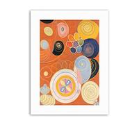 Wee Blue Coo Modern Hilma Af Klint Abstract Picture Painting Canvas Art Print