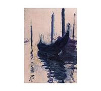 Wee Blue Coo Monet Gondola Venice Old Master Painting Picture Wall Art Print